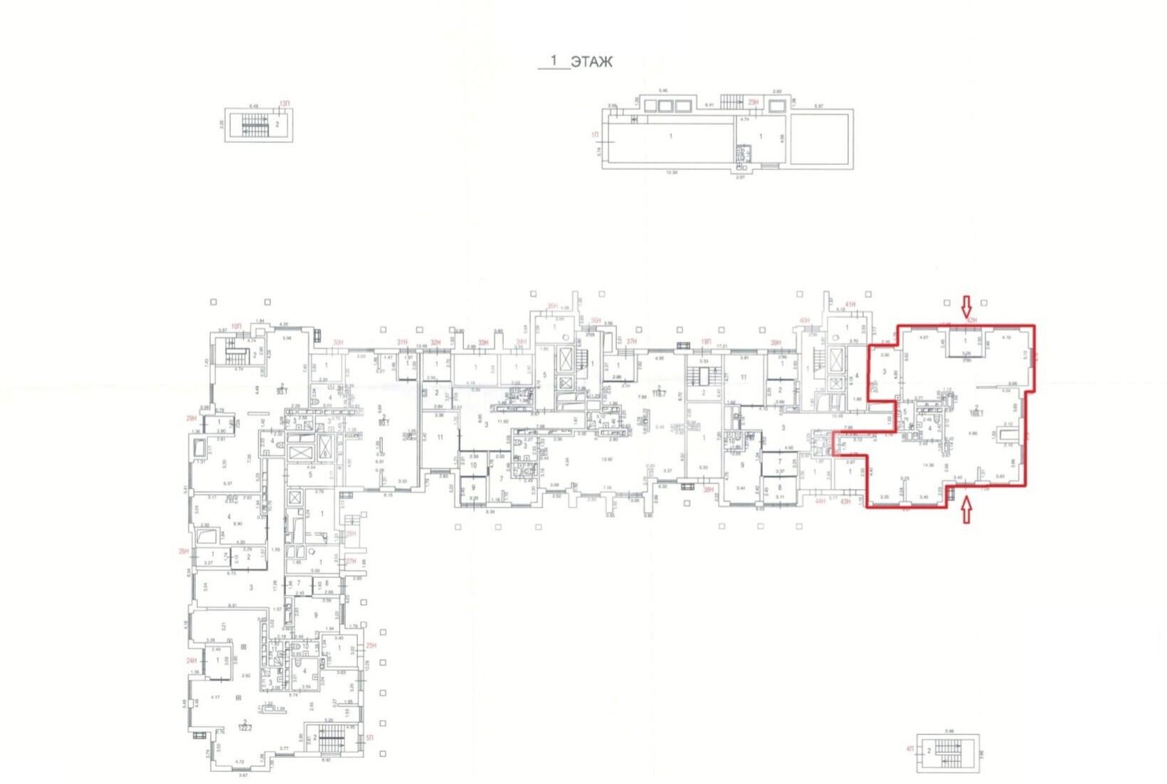 ГП16968703.Нежилое помещение.План этажа (поэтажный) с указанием границ реализуемого объекта.jpg