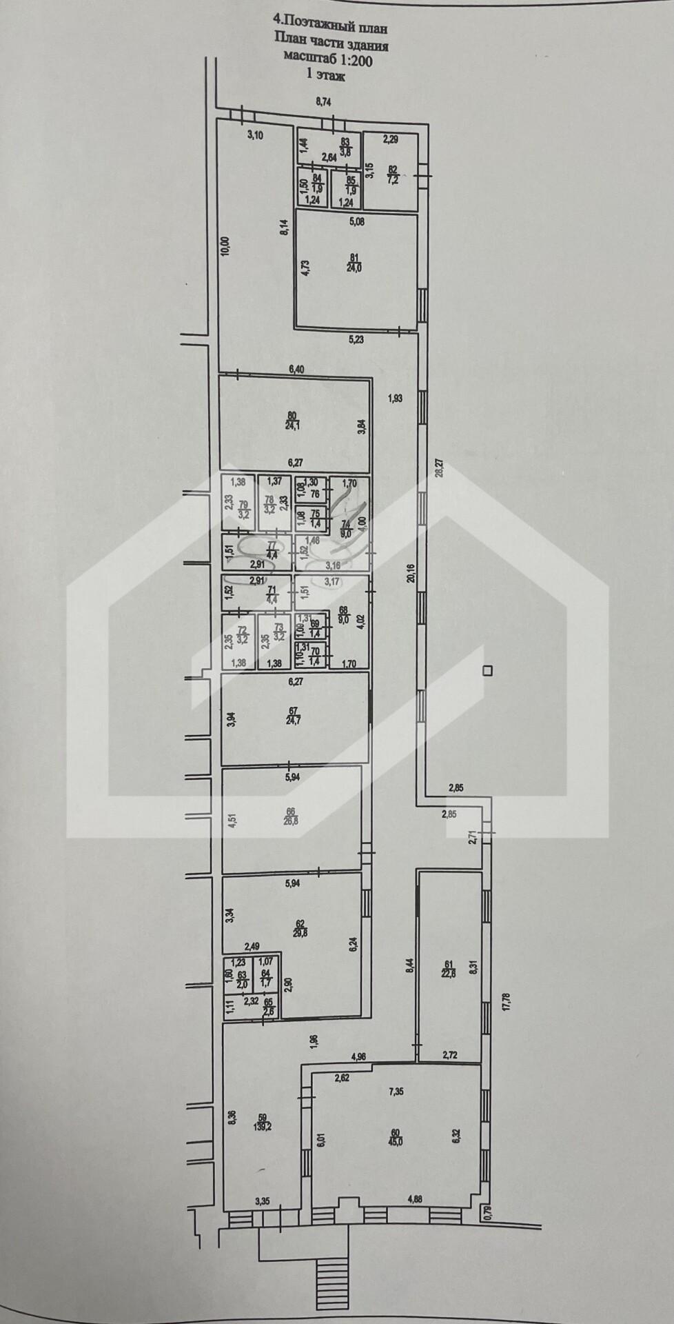 План БТИ встройки( АБК-3)  секции №3.jpg