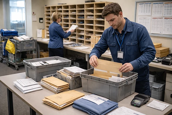 Услуги внутренней
почты