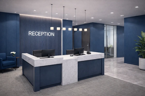 Зона приёма,
консьерж, кол-центр